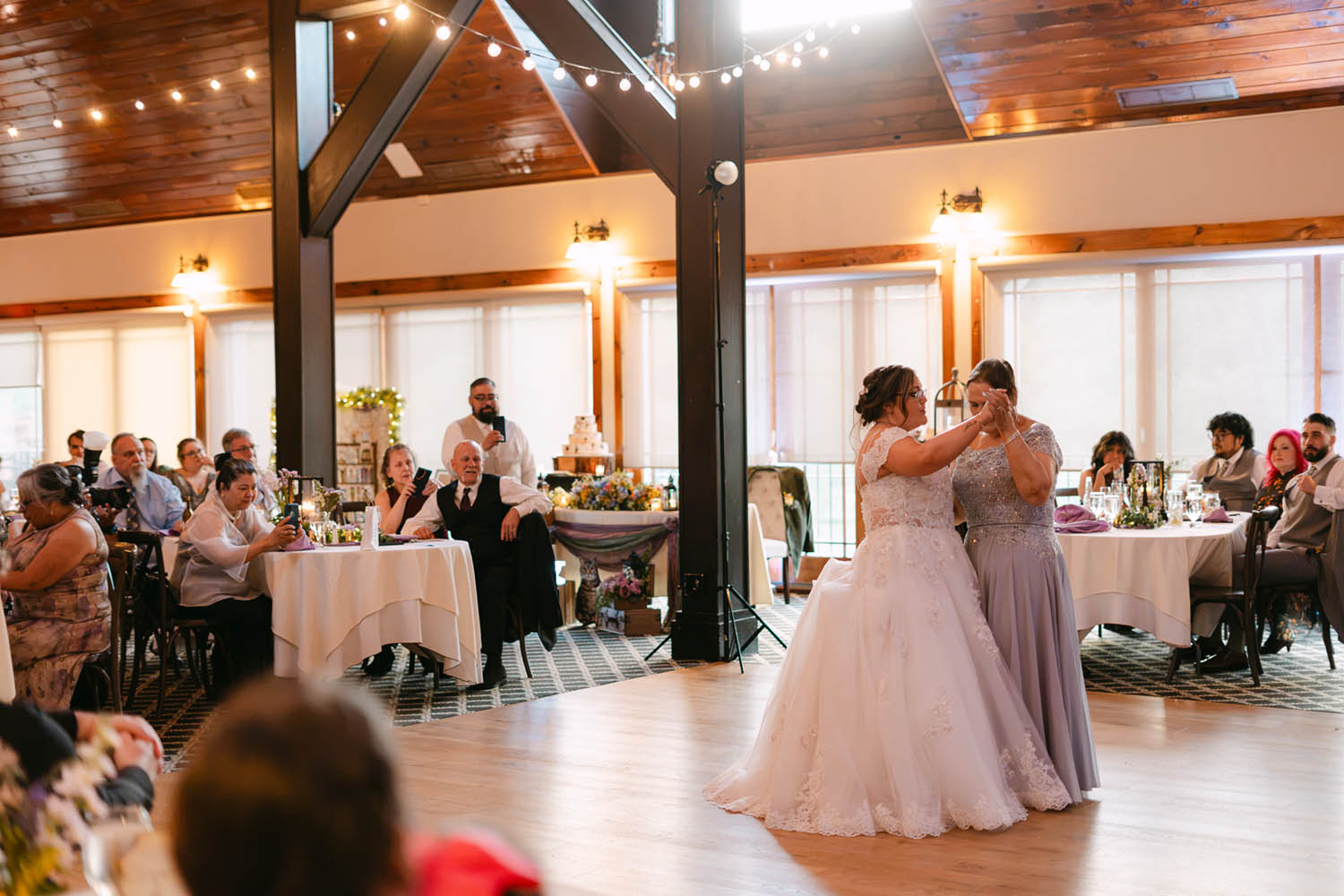 Mother Daughter Dance at Hollow Brook Golf Club Wedding